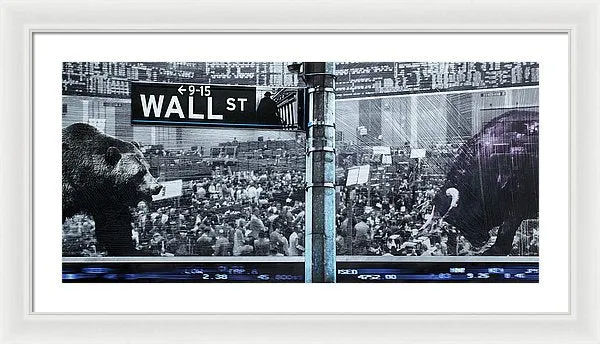 Wall Street - Framed Print