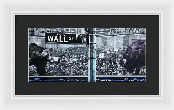 Wall Street - Framed Print