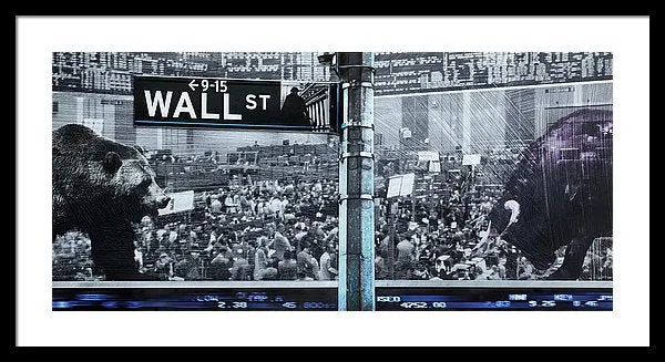 Wall Street - Framed Print