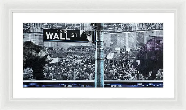 Wall Street - Framed Print