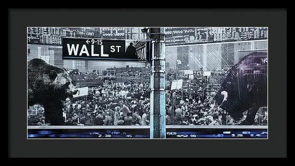 Wall Street - Framed Print
