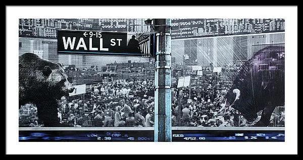 Wall Street - Framed Print