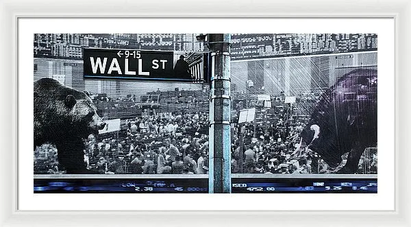 Wall Street - Framed Print