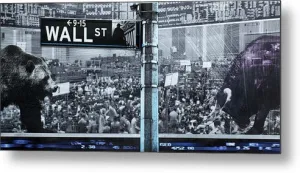 Wall Street - Metal Print