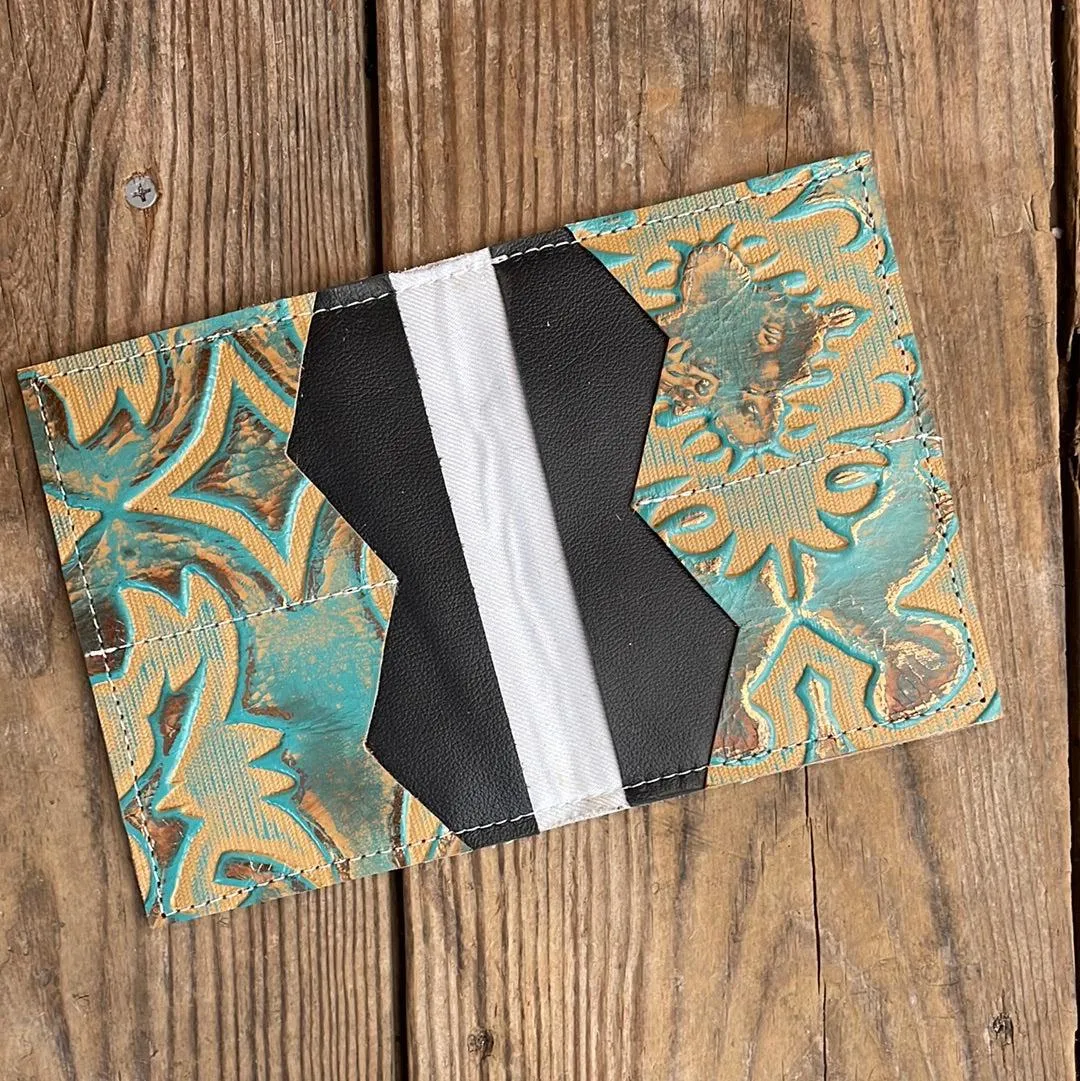 Waylon Wallet - Brindle w/ Agave Laredo