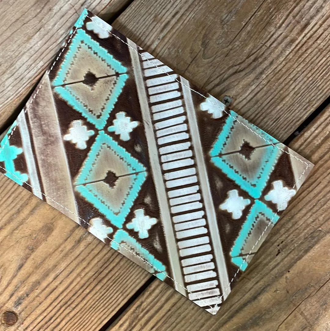 Waylon Wallet -  w/ Cocoa Navajo