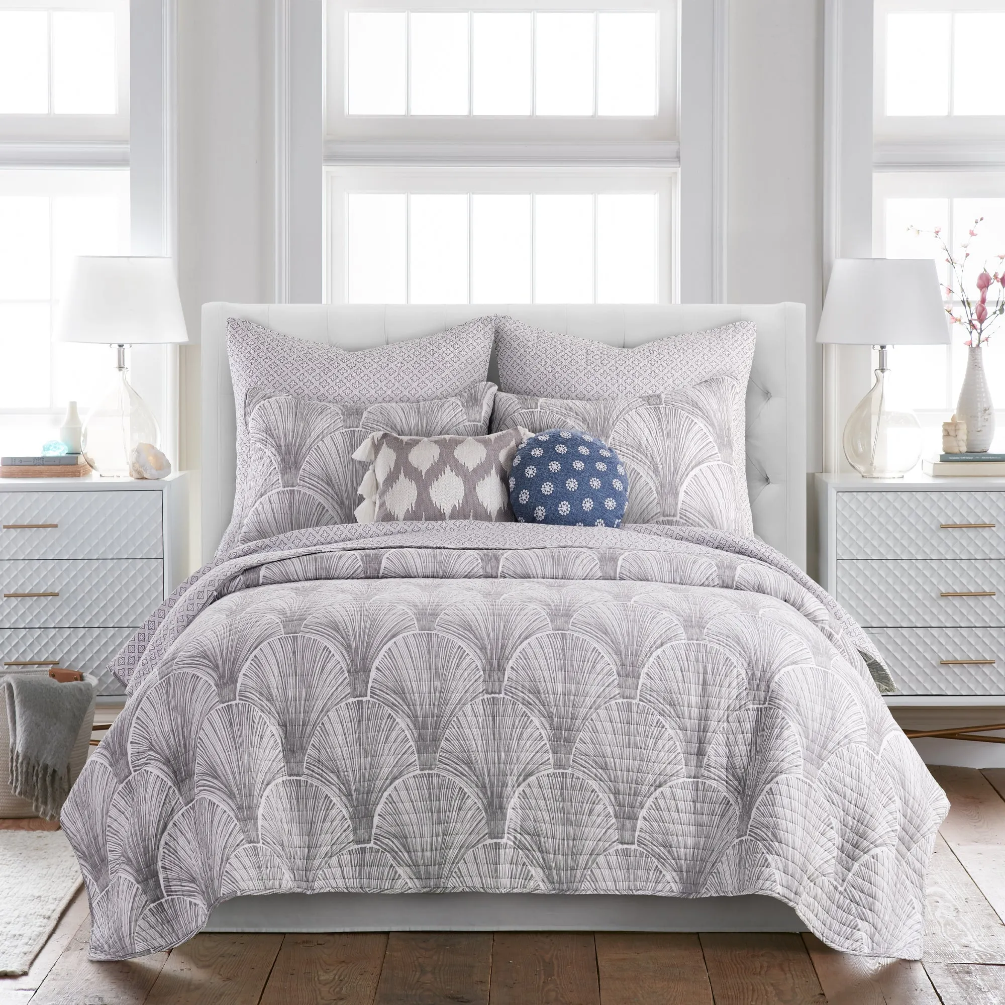 Wexford Grey Tassel Pillow