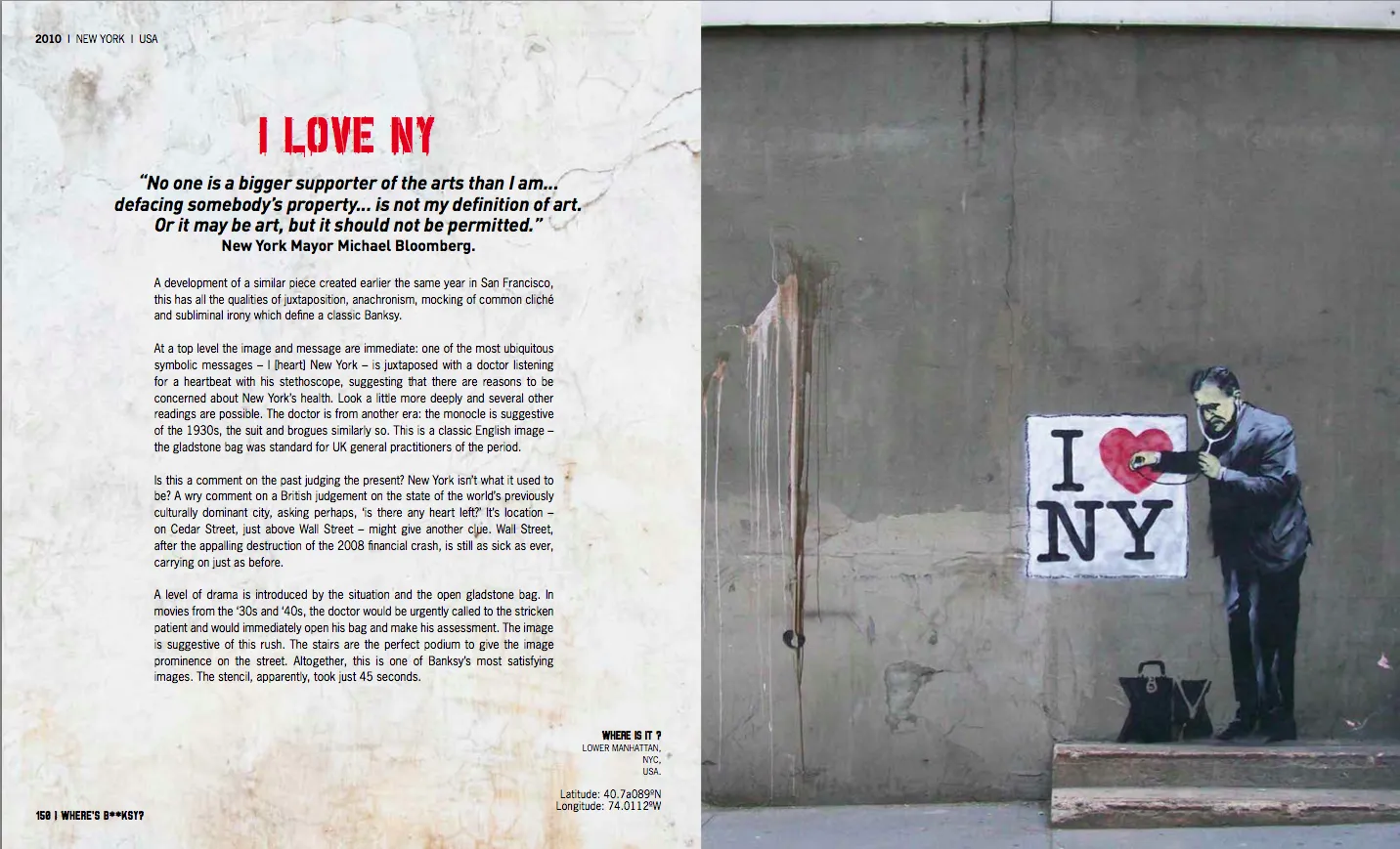 WHERE'S B**KSY? - Banksy's Greatest Works in Context. *** New 2024 Edition***
