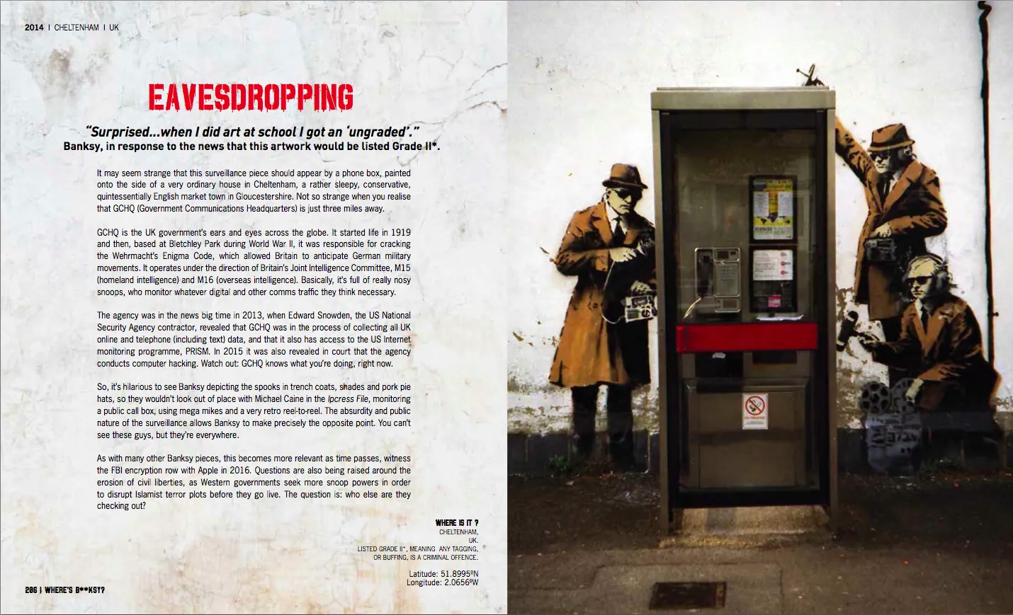 WHERE'S B**KSY? - Banksy's Greatest Works in Context. *** New 2024 Edition***