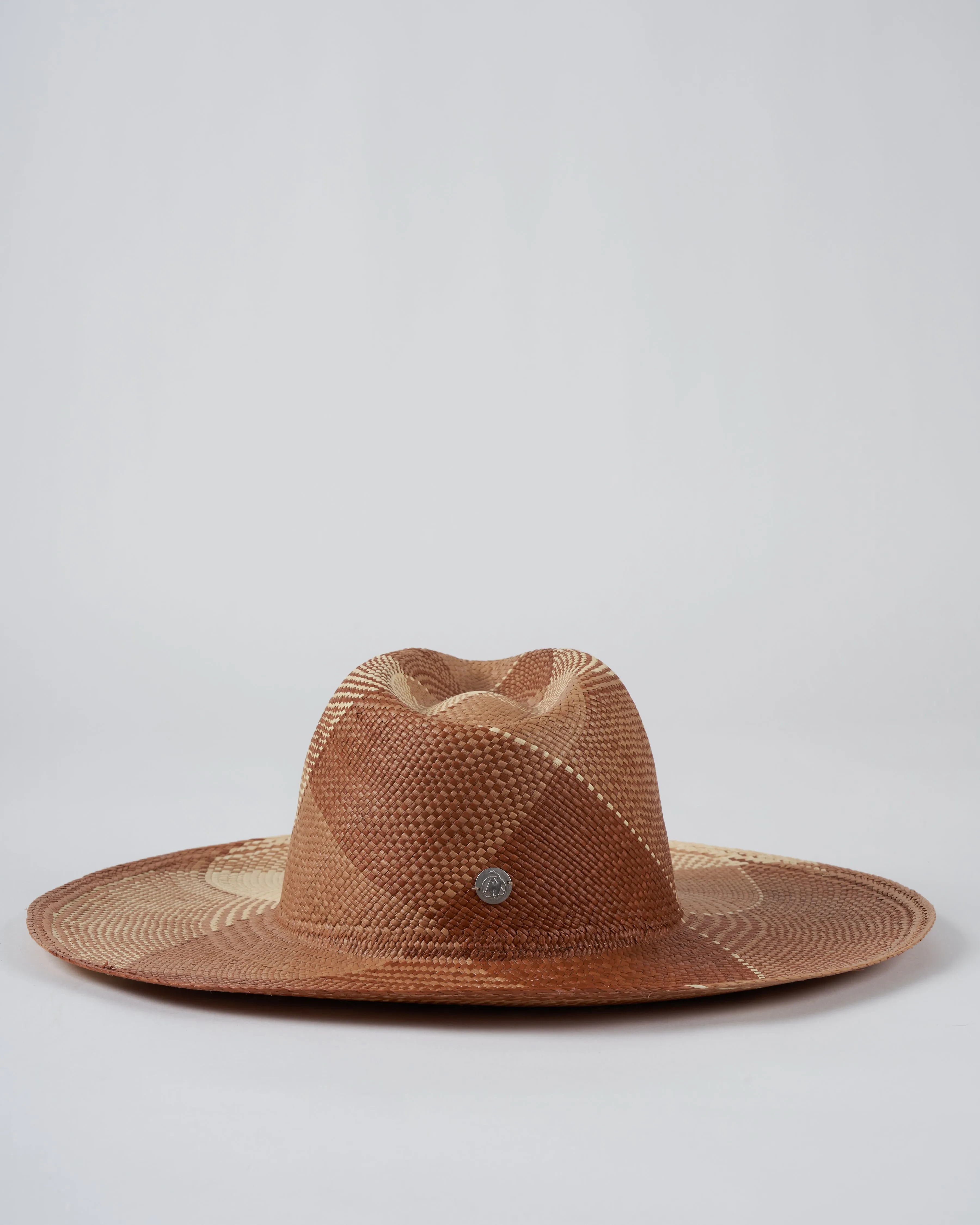whirlwind straw hat - mocha