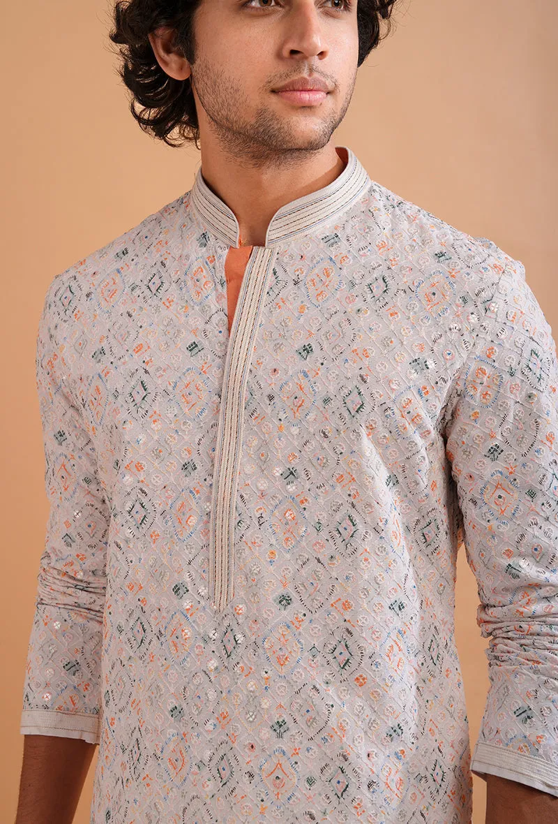 White Kurta Pajama | TULA