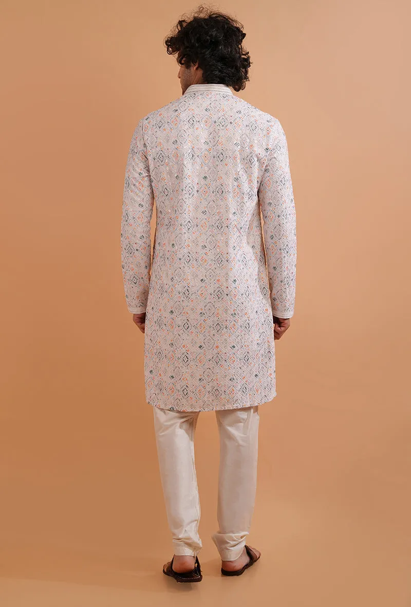 White Kurta Pajama | TULA