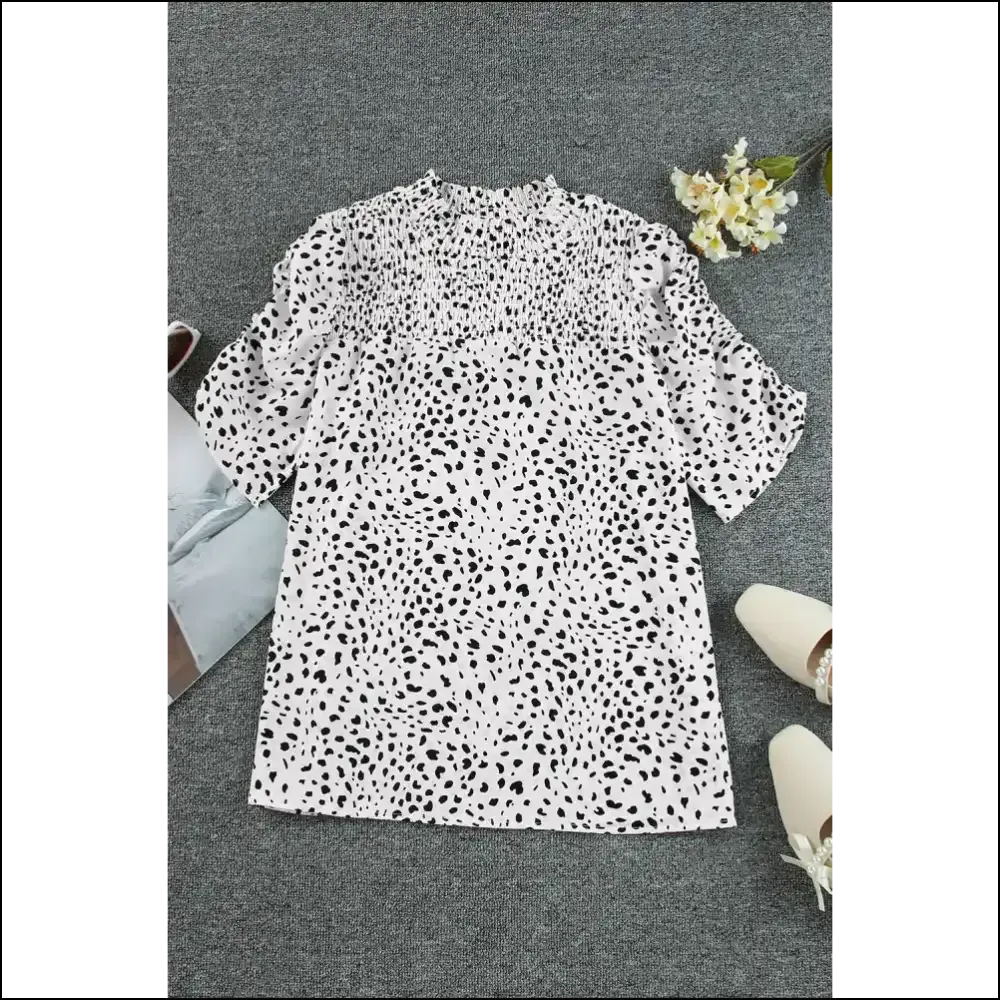 White Leopard Smocked: so Wild, it Should be Illegal 🐆 Needful Things