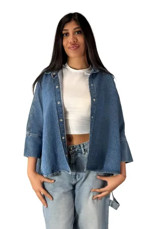 Wildfire Distressed Denim Shirt