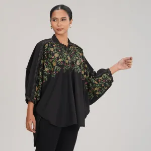Womens Black Kurti