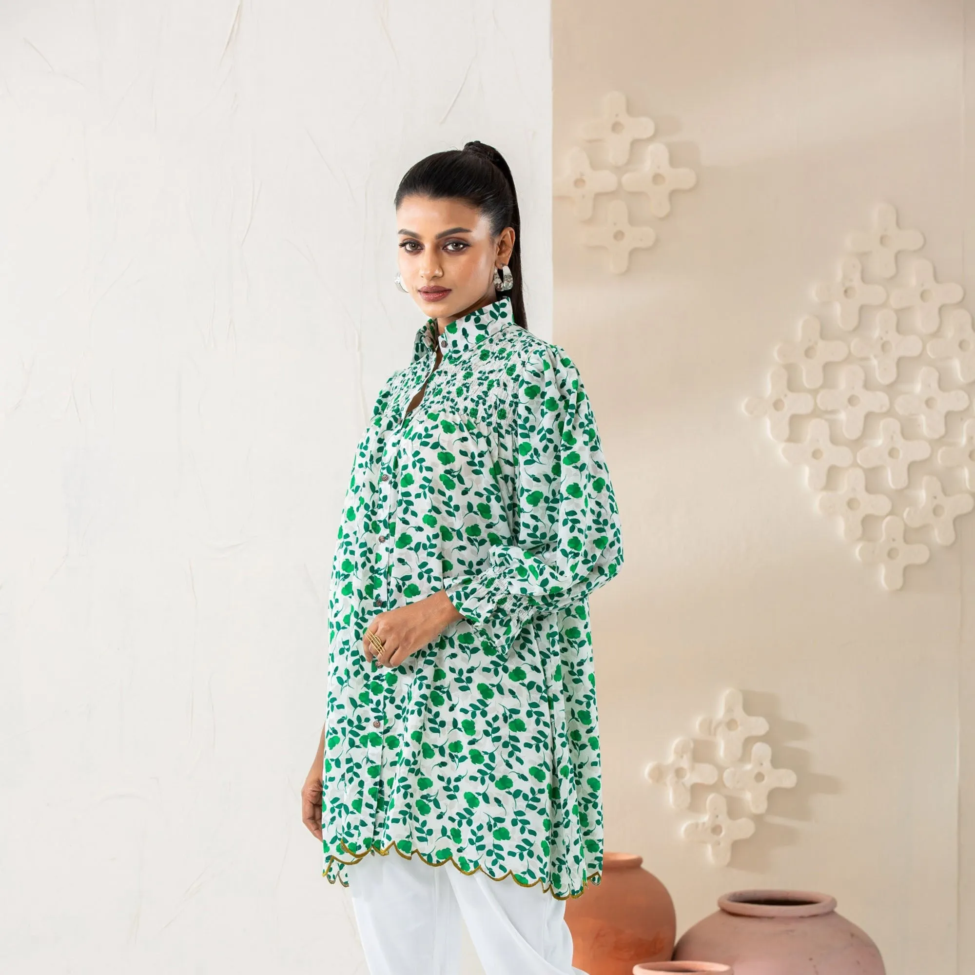Womens Ethnic Tops-Multi Color 2