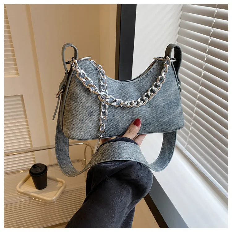 Women's Fashion Underarm Pouch Support Mixing Crossbody Bags