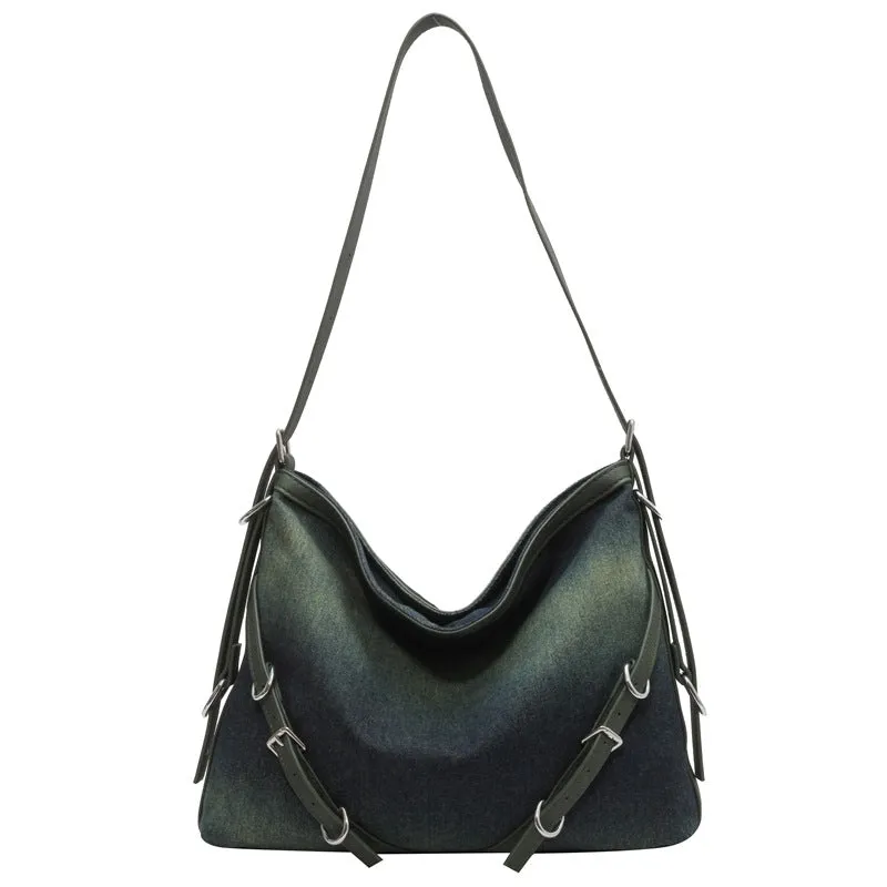 Women's Korean Style Large Capacity Retro Gradient Bags
