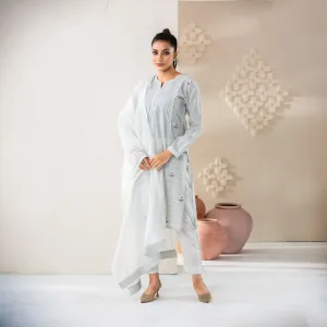 Womens Sage-Green Elegance Set