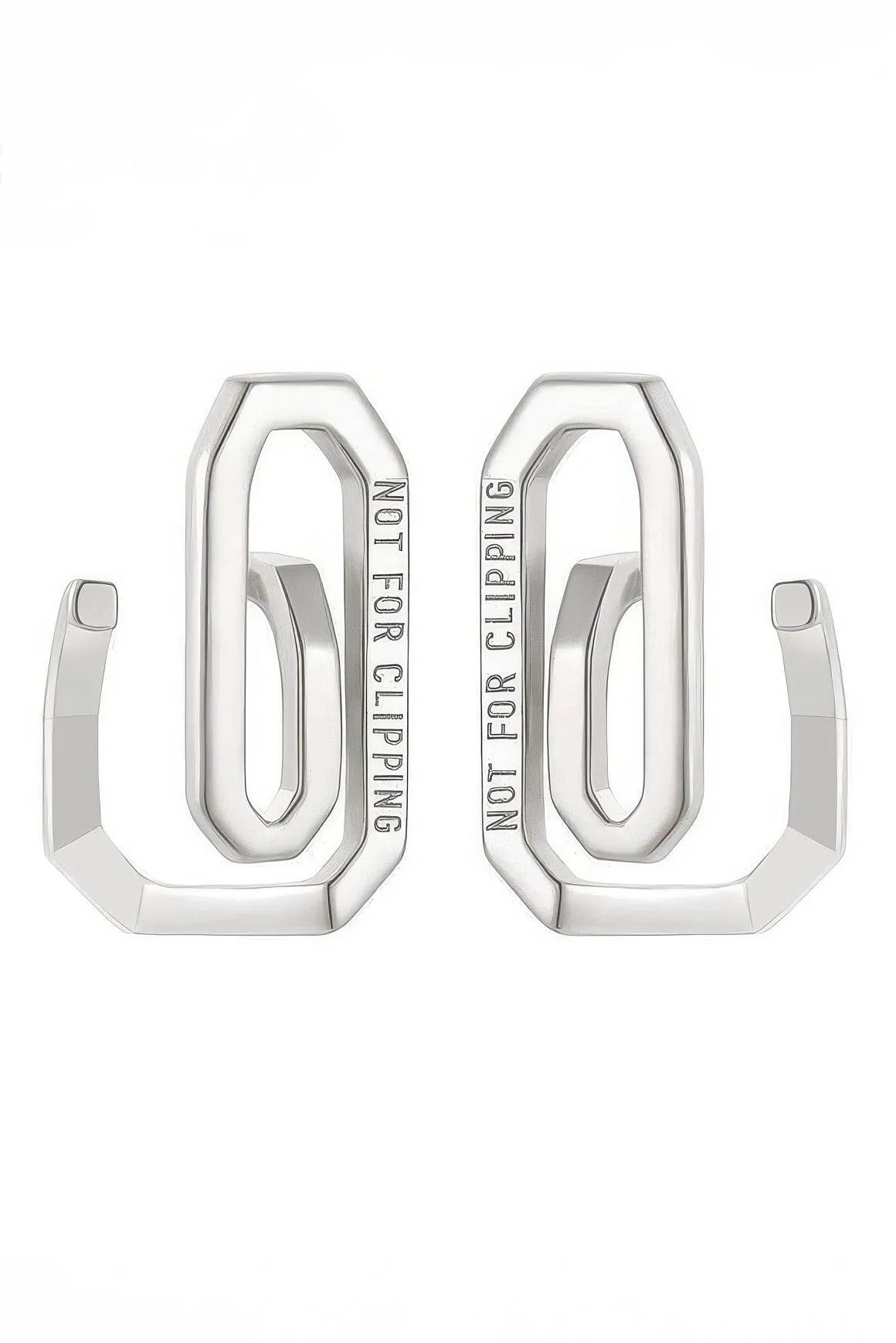 Workaholic Series Paperclip Ear Cuffs - Unisex Design for Ear & Cartilage