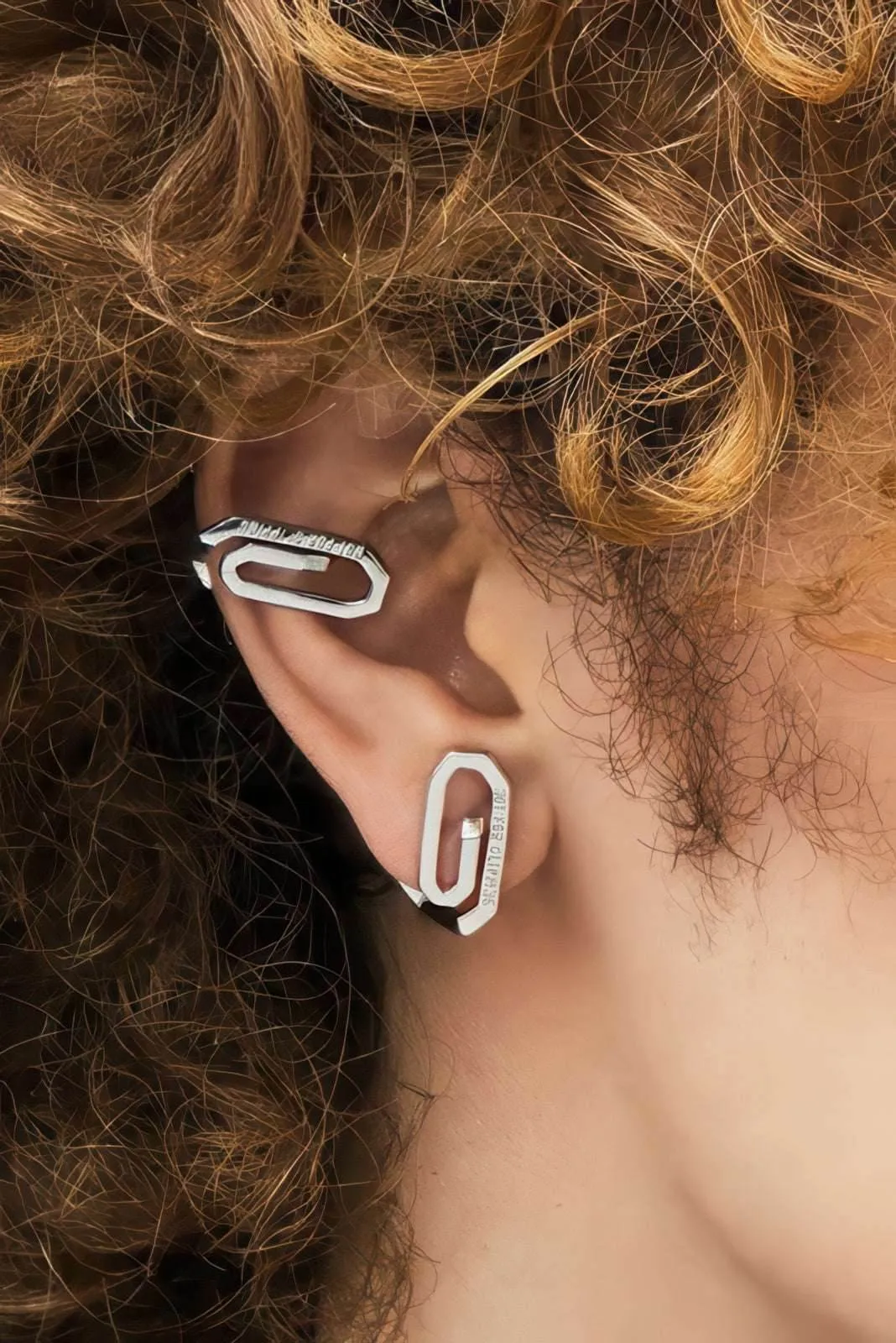 Workaholic Series Paperclip Ear Cuffs - Unisex Design for Ear & Cartilage