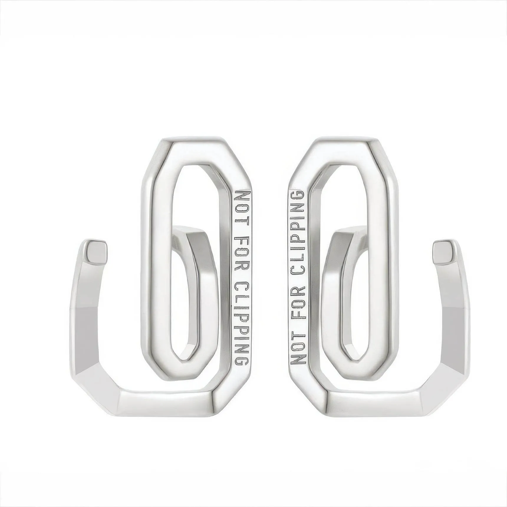 Workaholic Series Paperclip Ear Cuffs - Unisex Design for Ear & Cartilage