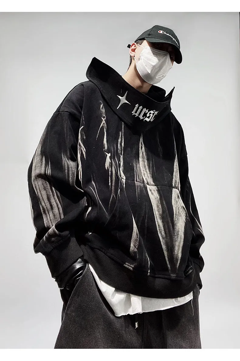 Wrapped Graffiti Paint Hoodie