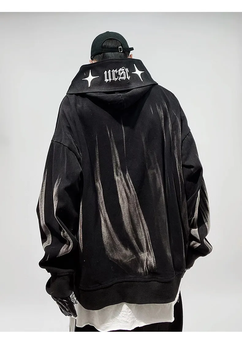 Wrapped Graffiti Paint Hoodie