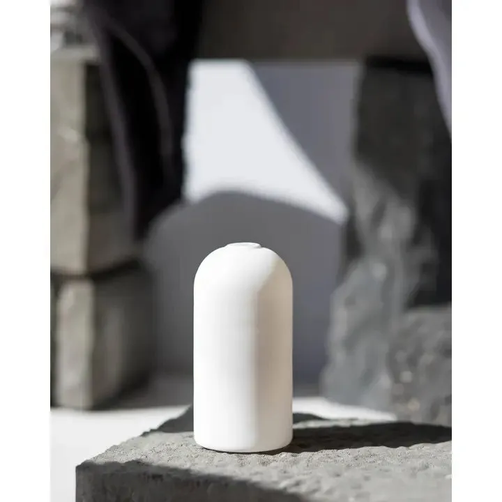 Wylie White Candle Holder