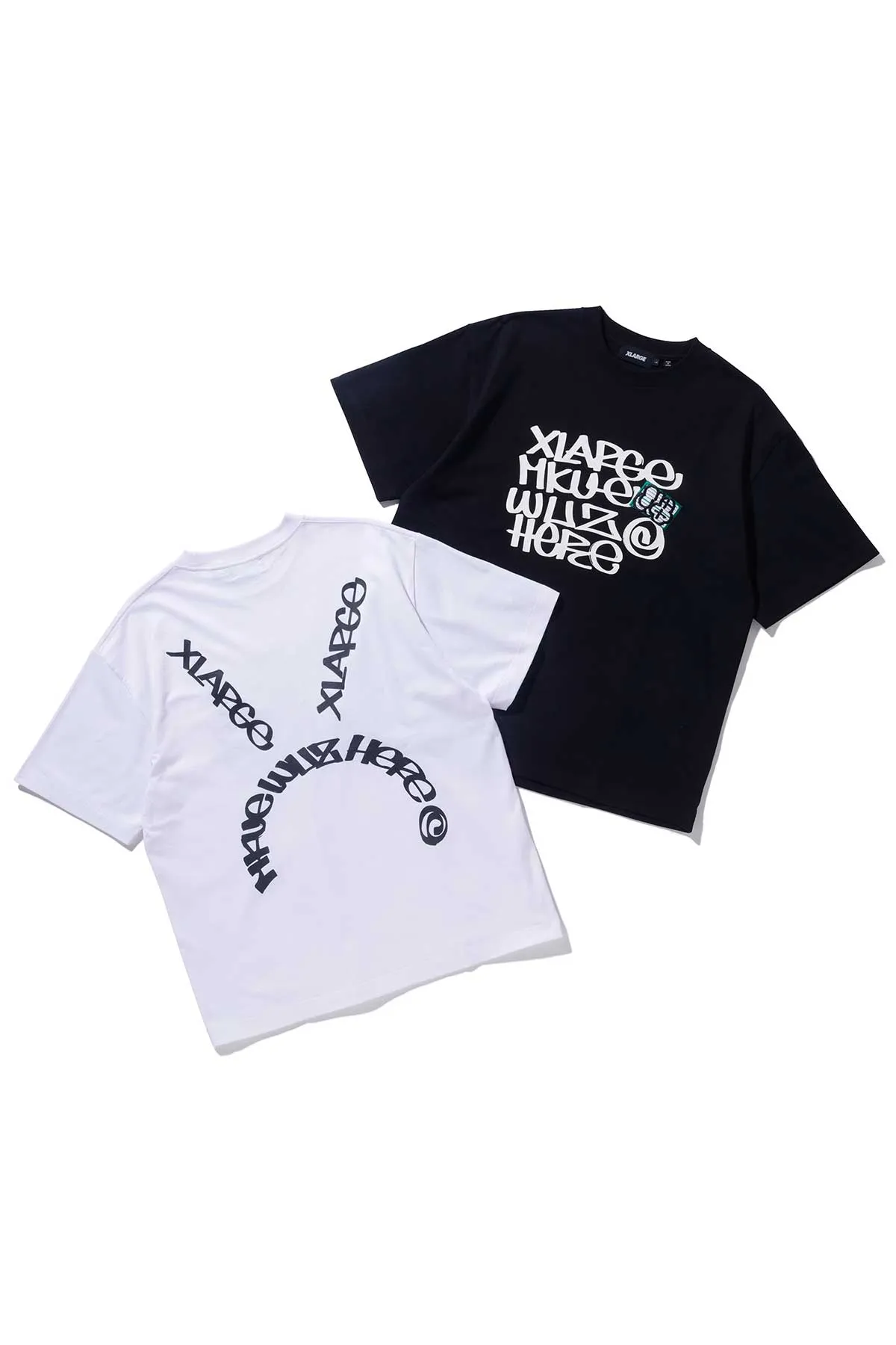 XLARGE × MQ WAS HERE TEE - WHITE