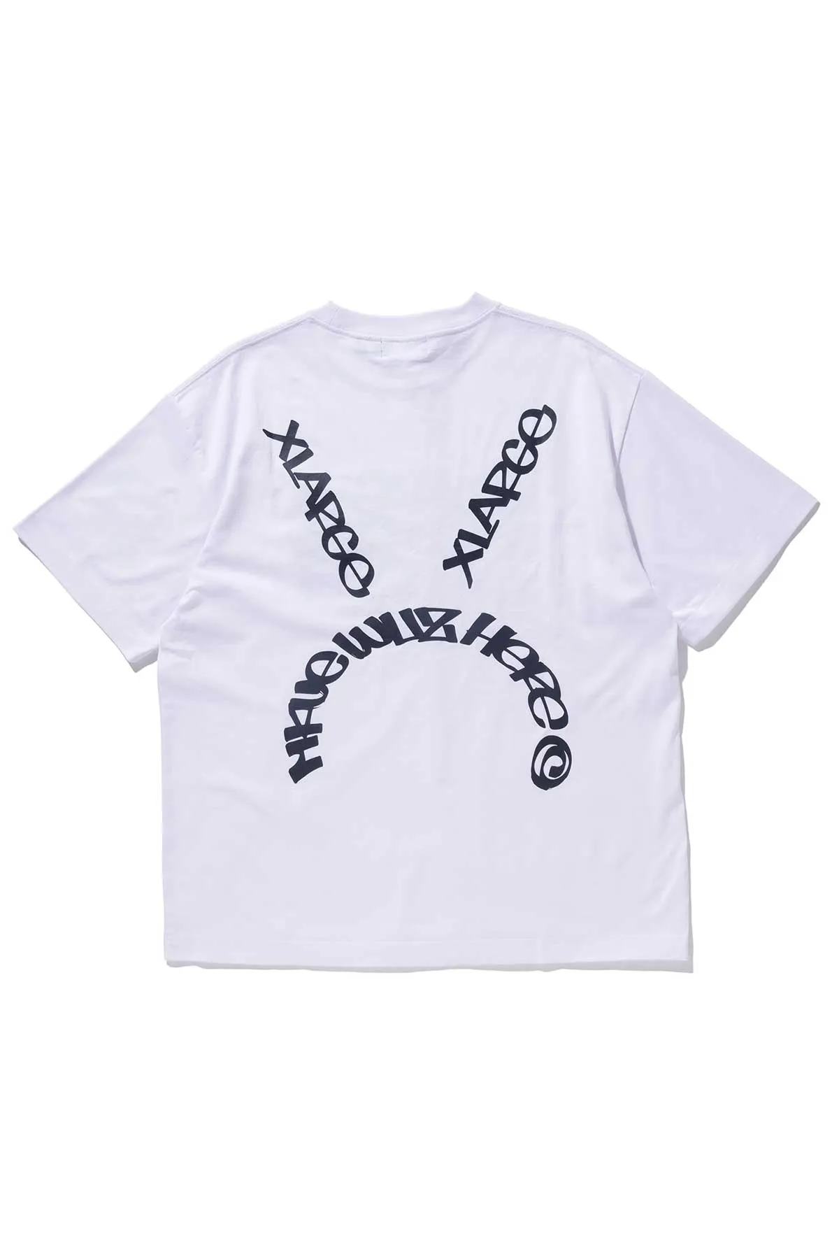 XLARGE × MQ WAS HERE TEE - WHITE