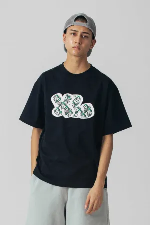 XLARGE × MQ XL TEE - BLACK