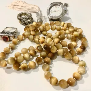 Yellow Tiger's Eye Mala