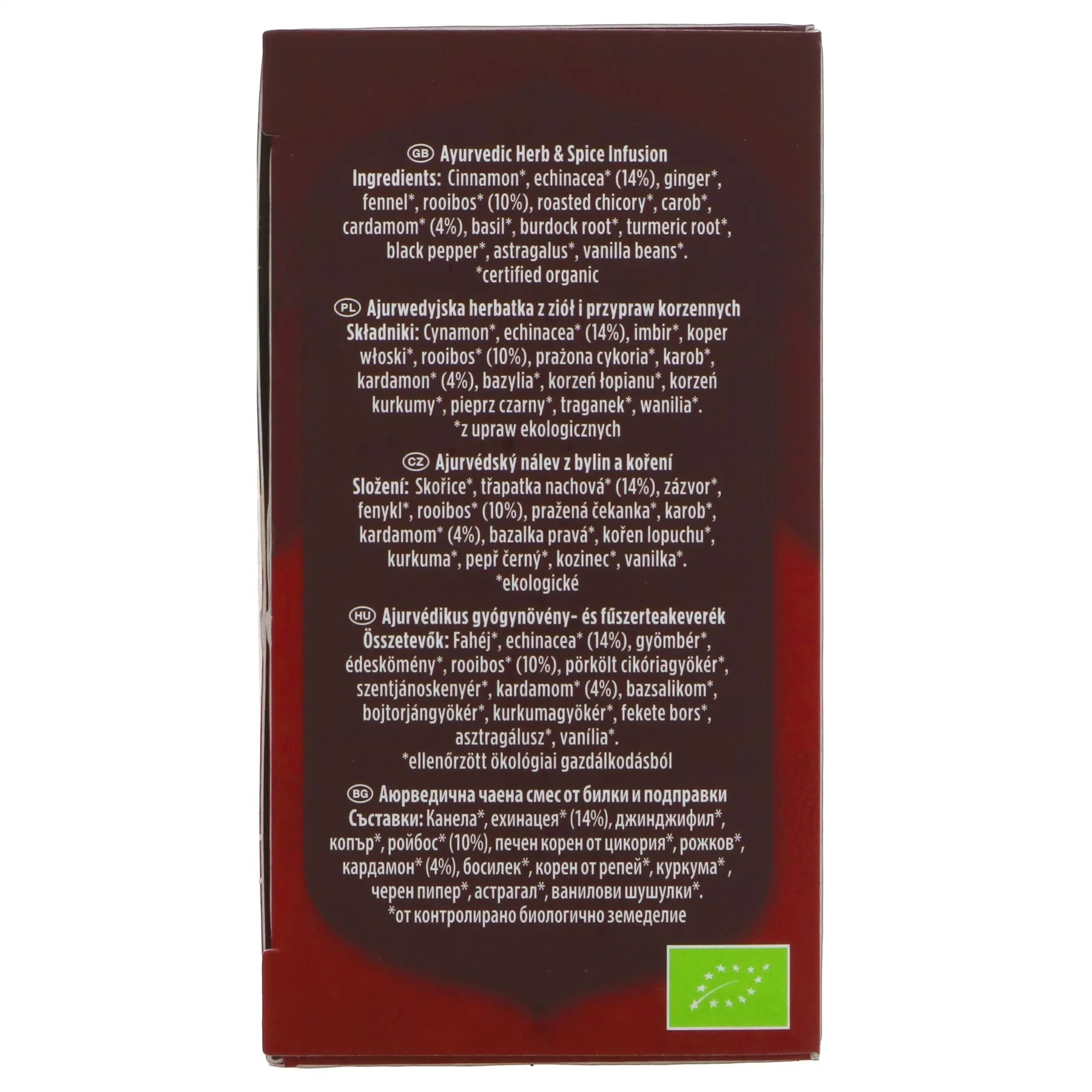 Yogi Tea | Echinacea - Echinacea, Rooibos, Caradmom | 17 bags