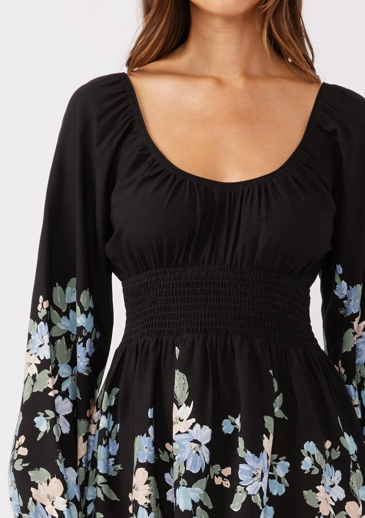 Yours Truly Floral Mini Dress