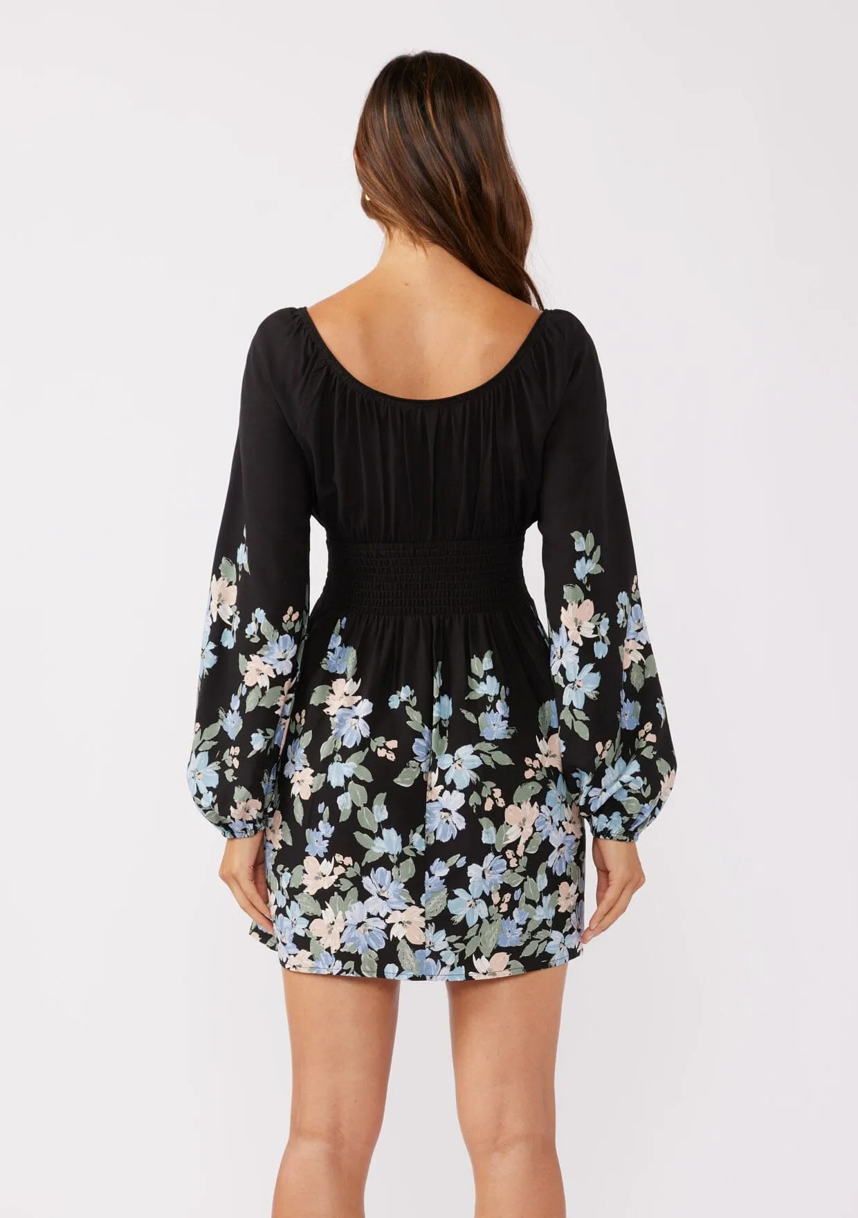 Yours Truly Floral Mini Dress