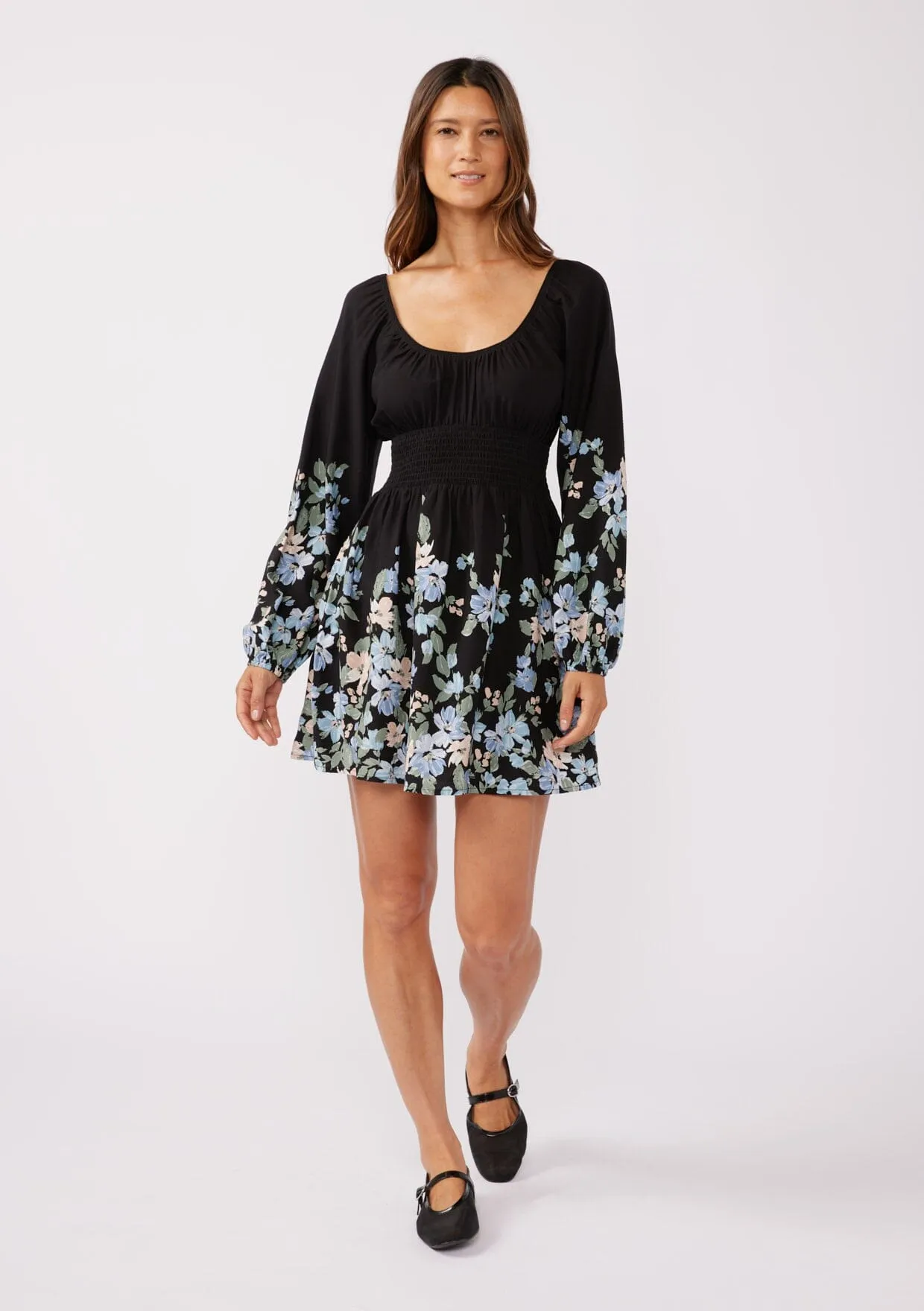 Yours Truly Floral Mini Dress