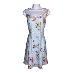 Yumi Women Floral Fit and Flare Sleeveless Dress Sz. 6 NWT