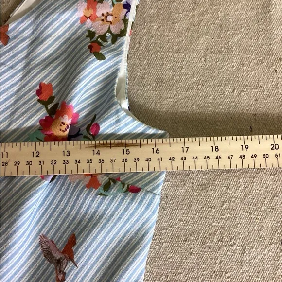 Yumi Women Floral Fit and Flare Sleeveless Dress Sz. 6 NWT