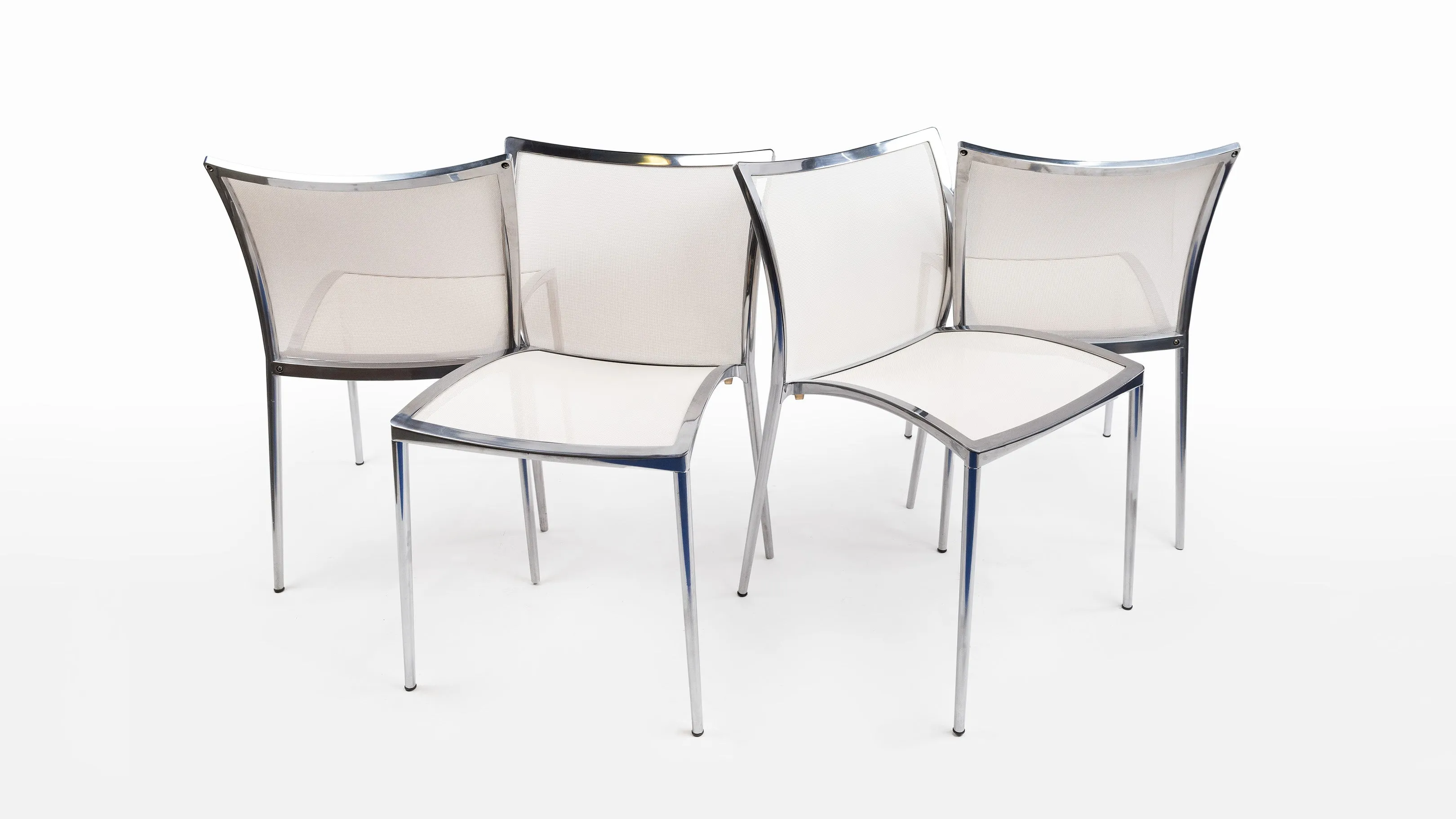 Zilli Stacking Chair In White